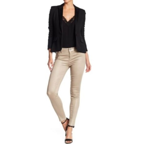 Level 99 Denim - Level 99 Jeans Janice Mid Rise Skinny Pant Glimmer
